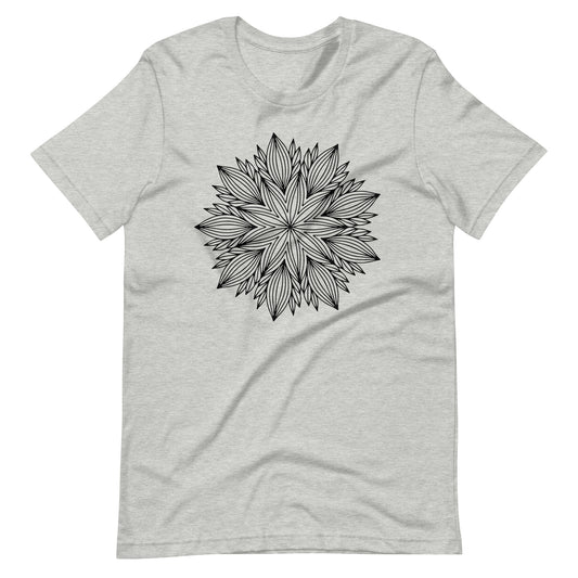 Printagon - Mandala 130 - T-shirt - Athletic Heather / XS