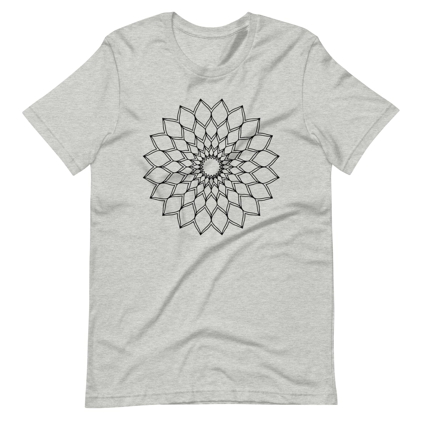 Printagon - Mandala 131 - T-shirt - Athletic Heather / XS