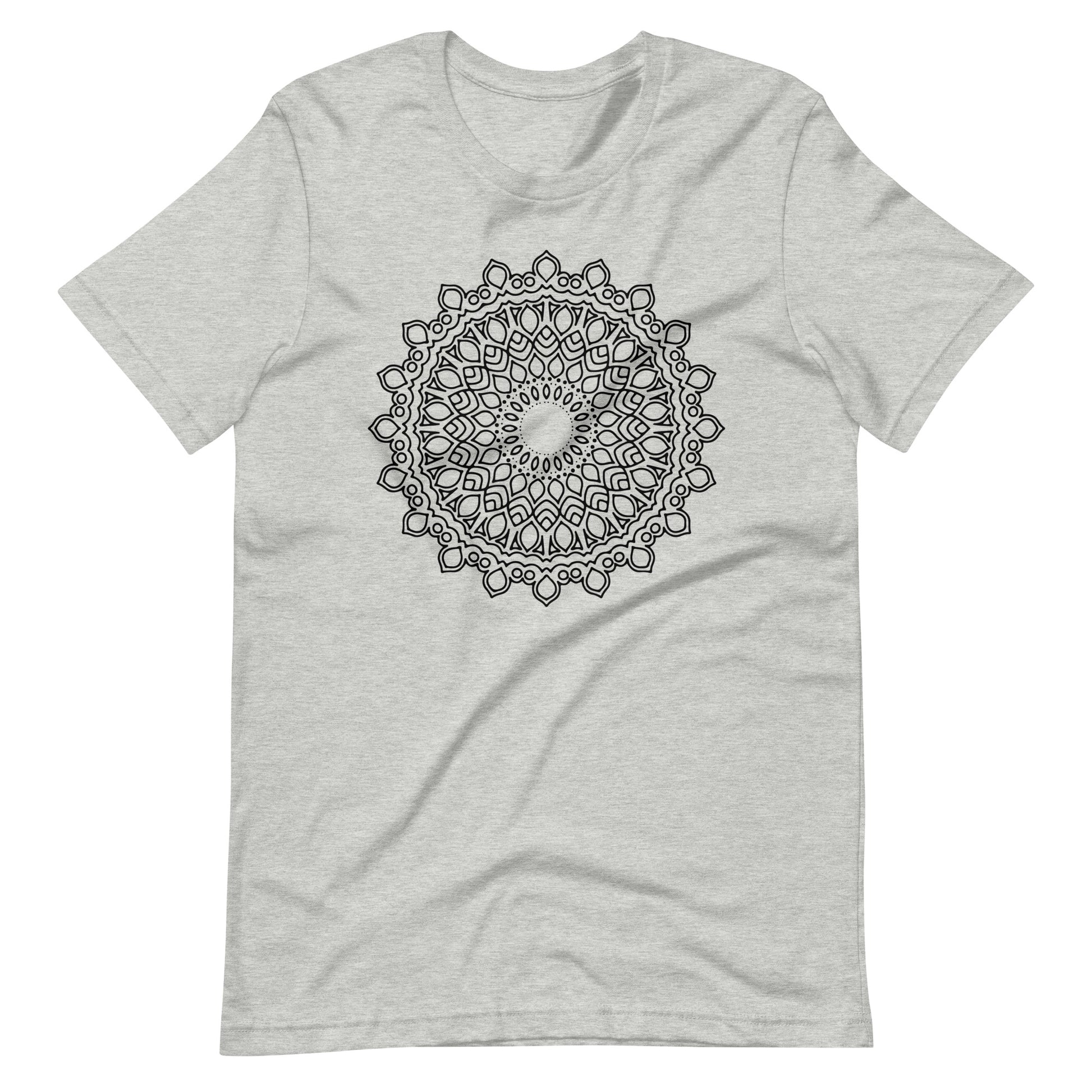 Printagon - Mandala 134 - T-shirt - Athletic Heather / XS