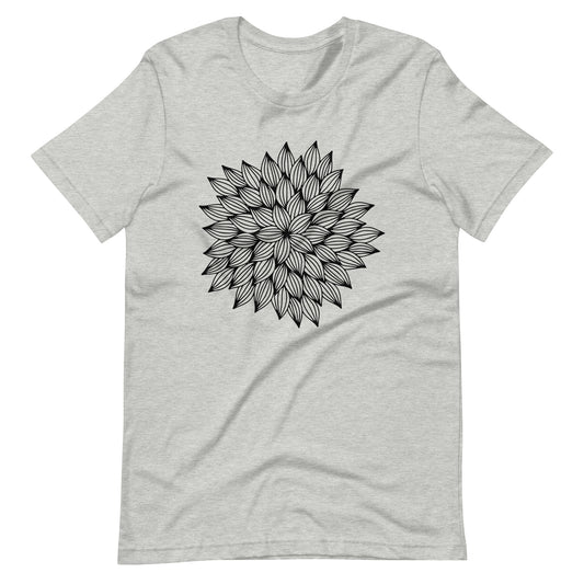 Printagon - Mandala 138 - T-shirt - Athletic Heather / XS