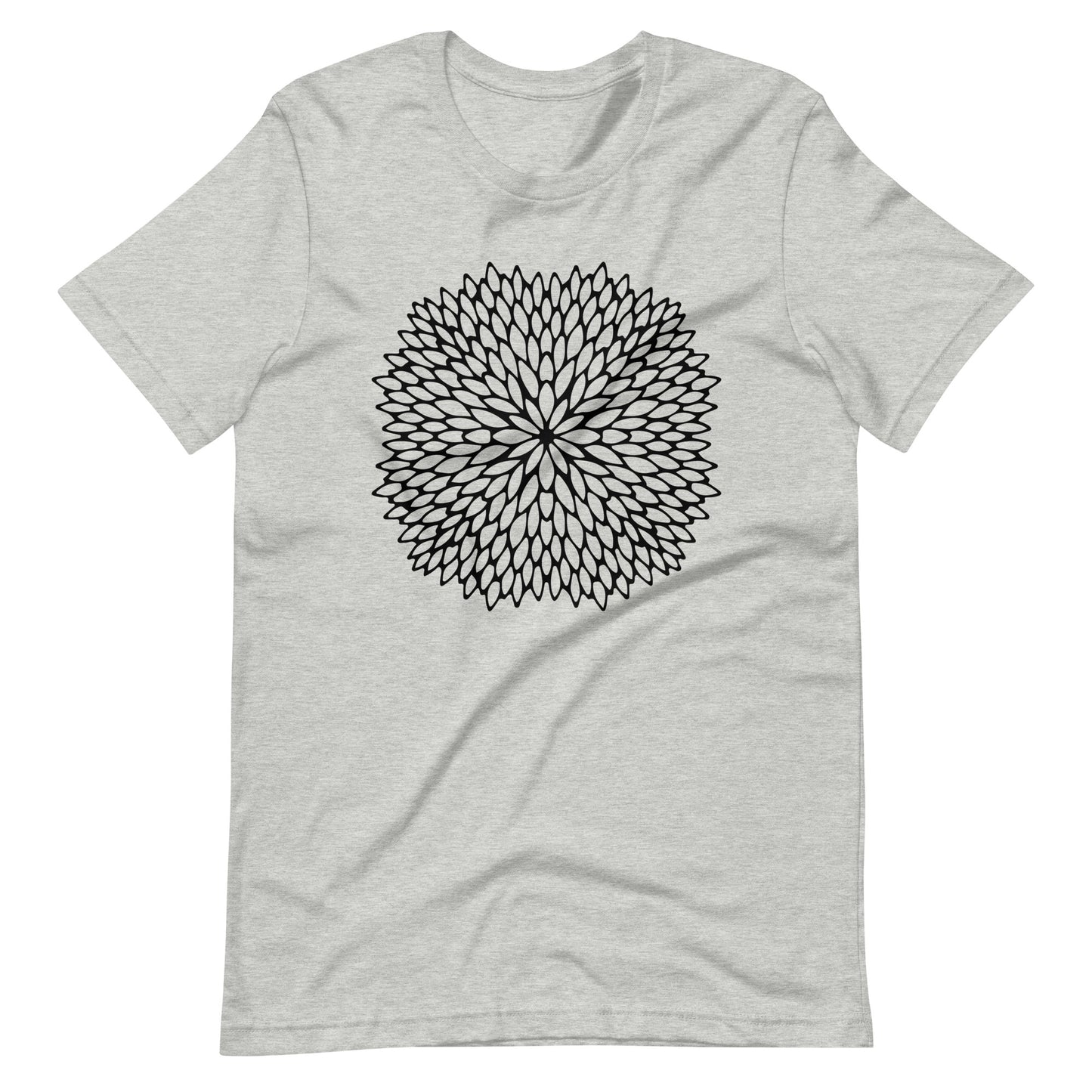 Printagon - Mandala 141 - T-shirt - Athletic Heather / XS