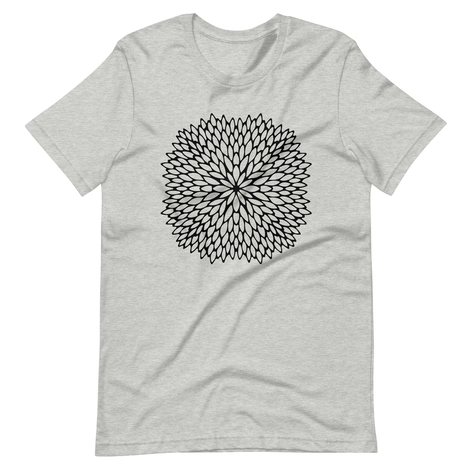 Printagon - Mandala 141 - T-shirt - Athletic Heather / XS