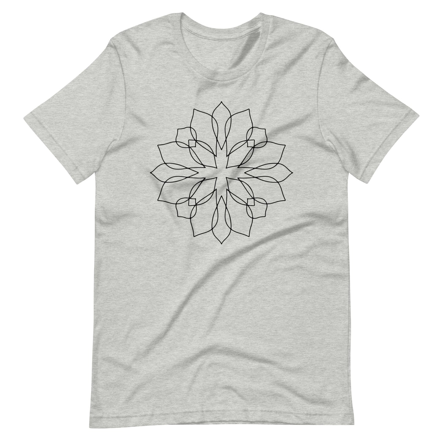 Printagon - Mandala 146 - T-shirt - Athletic Heather / XS