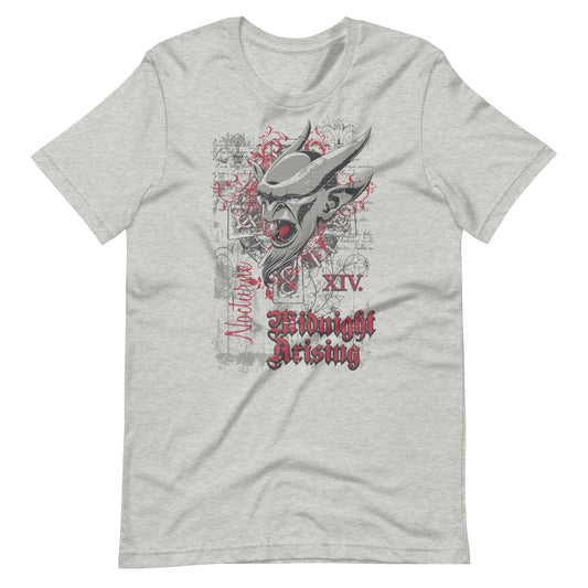 Printagon - Mid Night Arising - T-shirt - Athletic Heather / XS