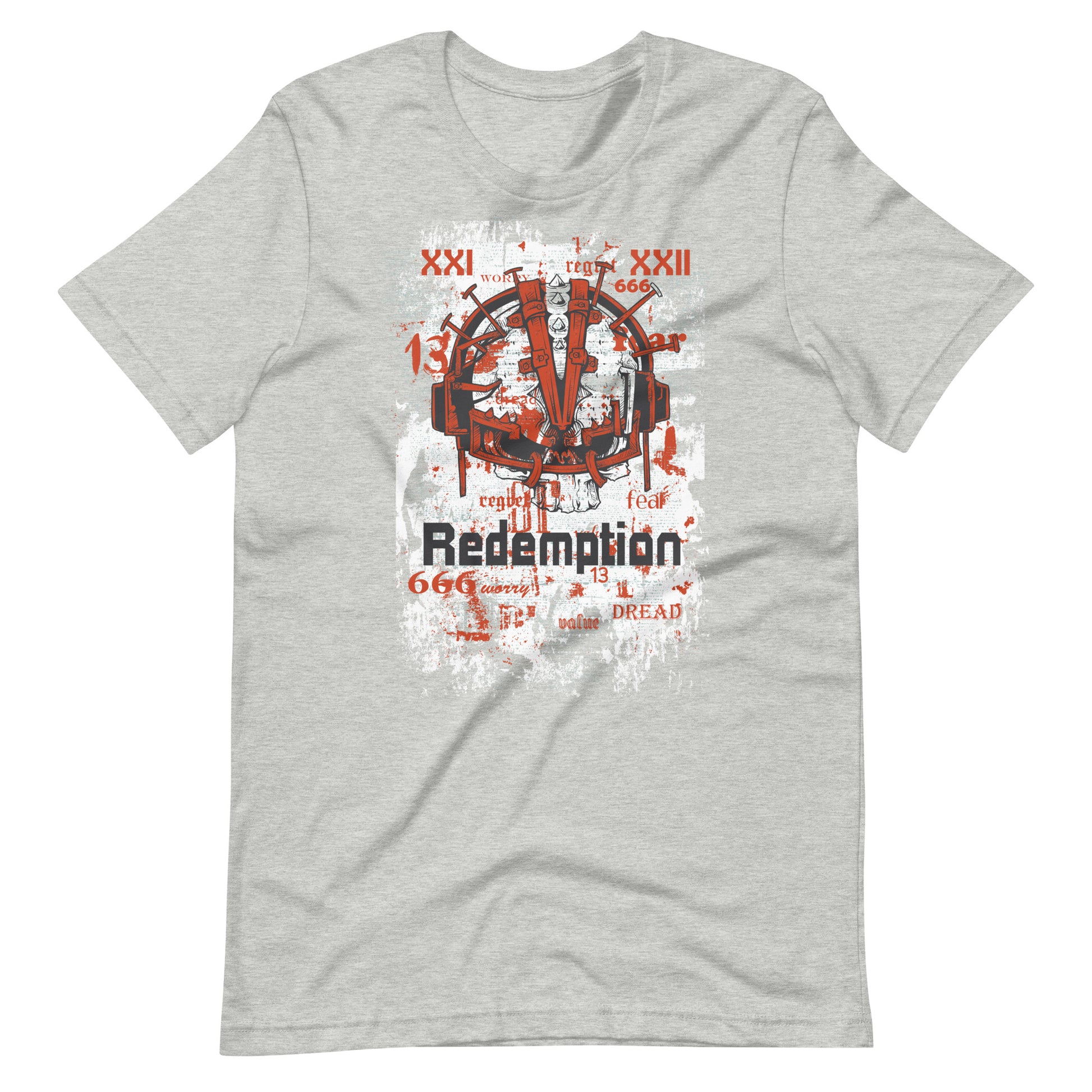 Printagon - Redemption - T-shirt - Athletic Heather / XS