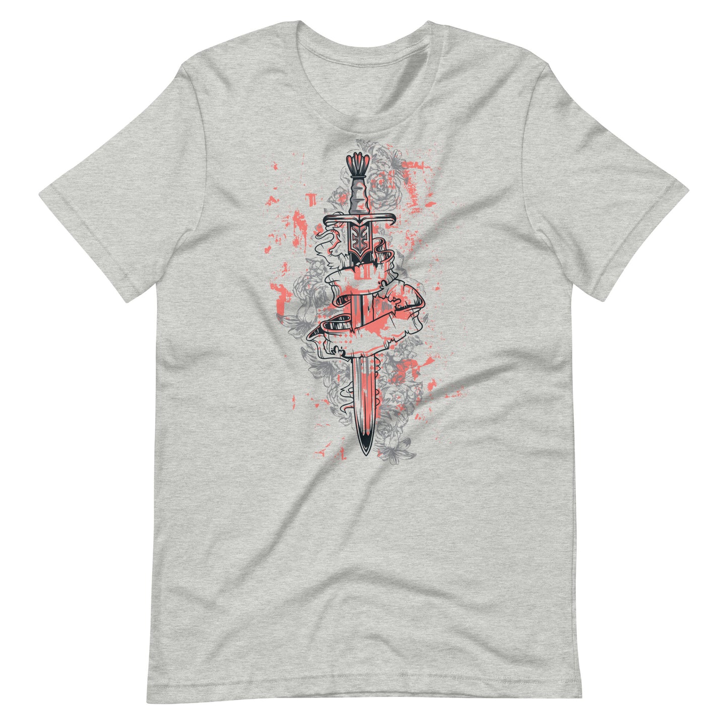 Printagon - Magical Sword - T-shirt - Athletic Heather / XS