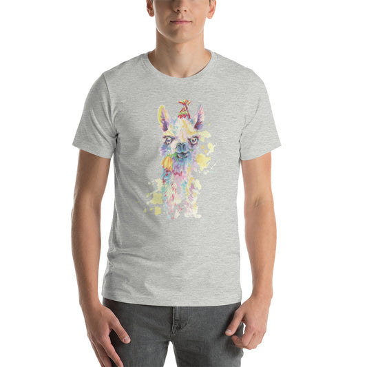 Printagon - Cute Dog In A Party - Unisex T-shirt -