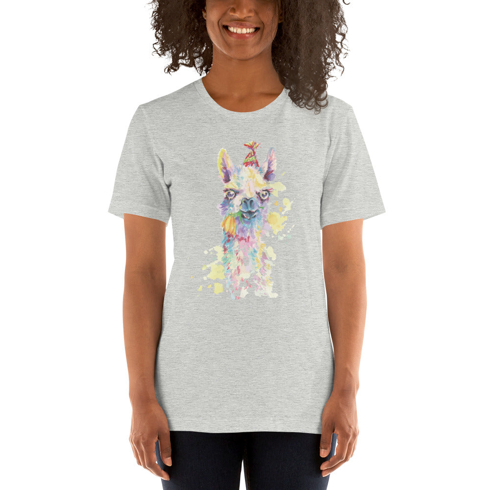 Printagon - Cute Dog In A Party - Unisex T-shirt -