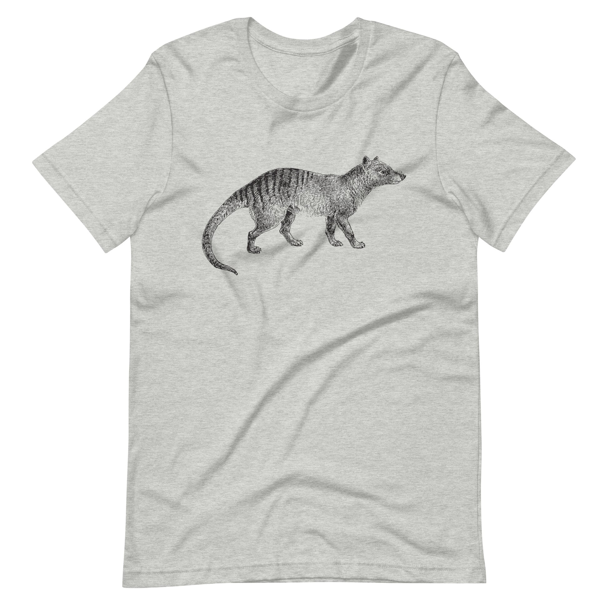 Printagon - Tasmanian Wolf - Unisex T-shirt - Athletic Heather / XS