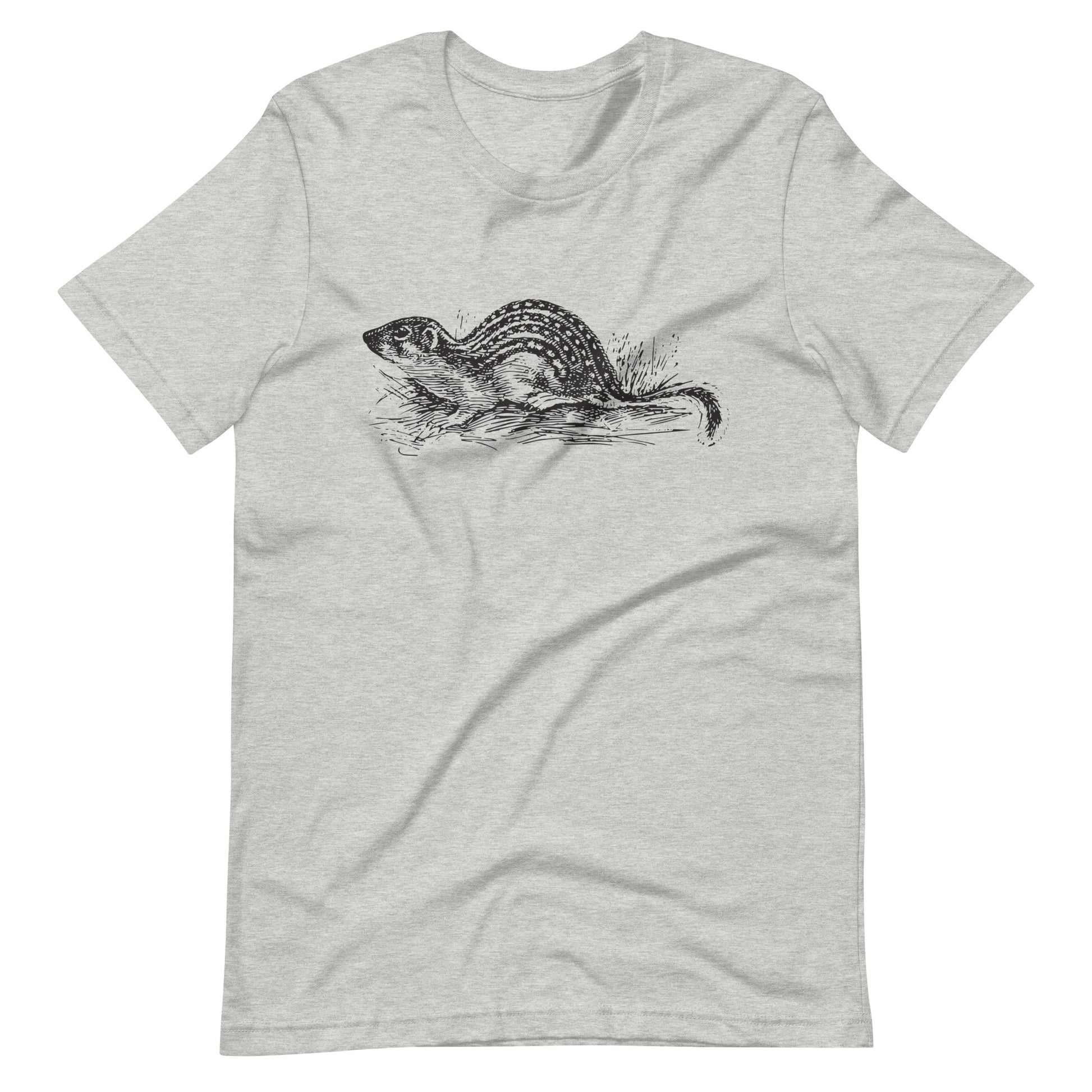 Printagon - Ground Squirrel - Unisex T-shirt - Athletic Heather / XS