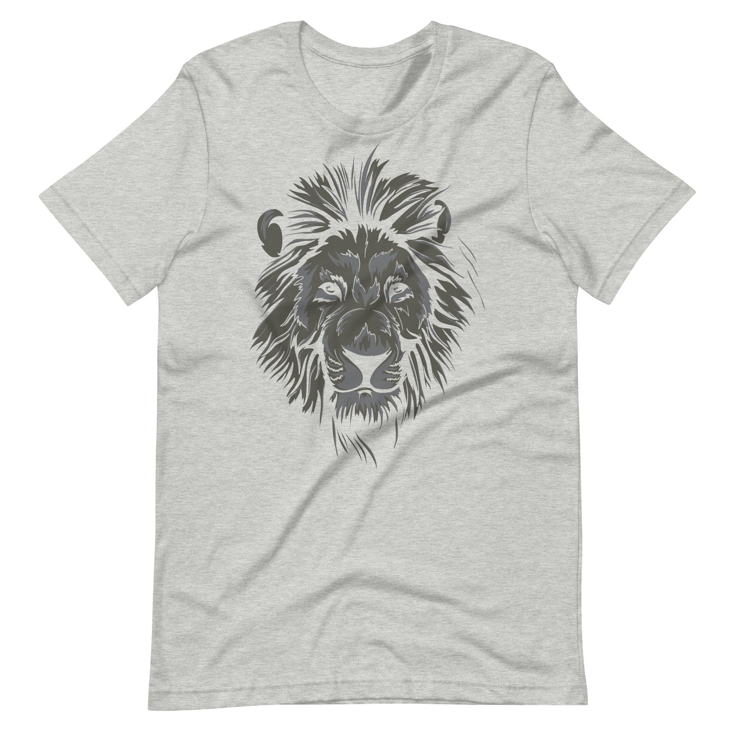 Printagon - Tiger Shadow - Unisex T-shirt - Athletic Heather / XS