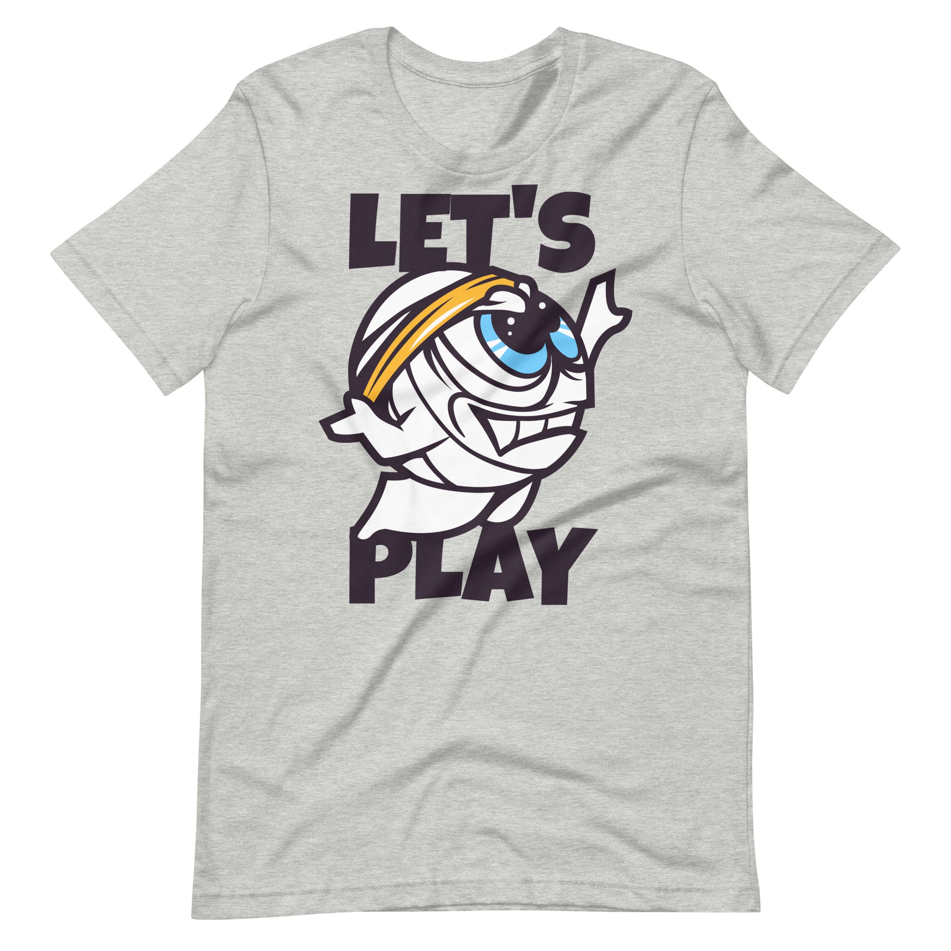 Printagon - Let's Play - Unisex T-shirt - Athletic Heather / XS