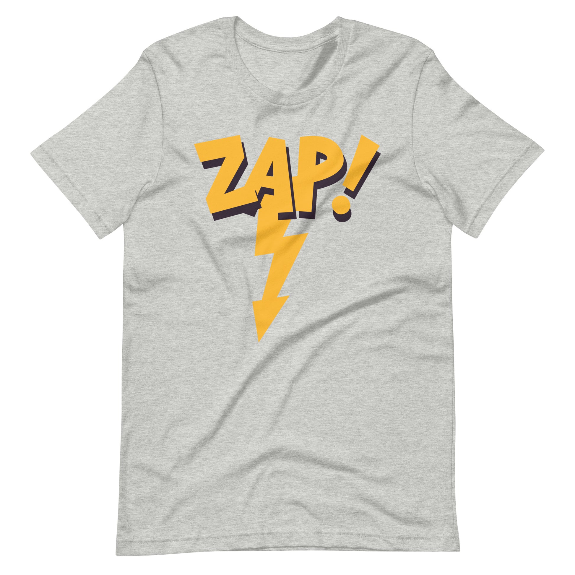 Printagon - Zap! - Unisex T-shirt - Athletic Heather / XS