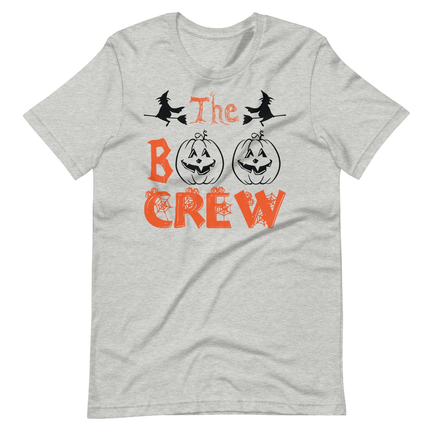 Printagon - The Boo Crew - Unisex T-shirt - Athletic Heather / XS