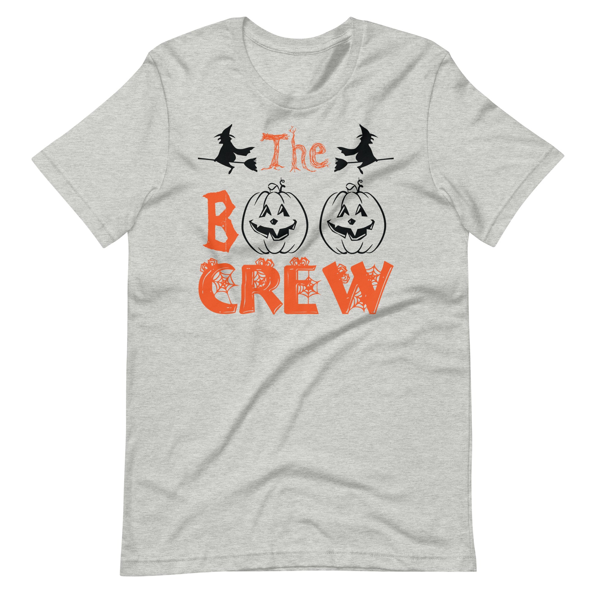 Printagon - The Boo Crew - Unisex T-shirt - Athletic Heather / XS