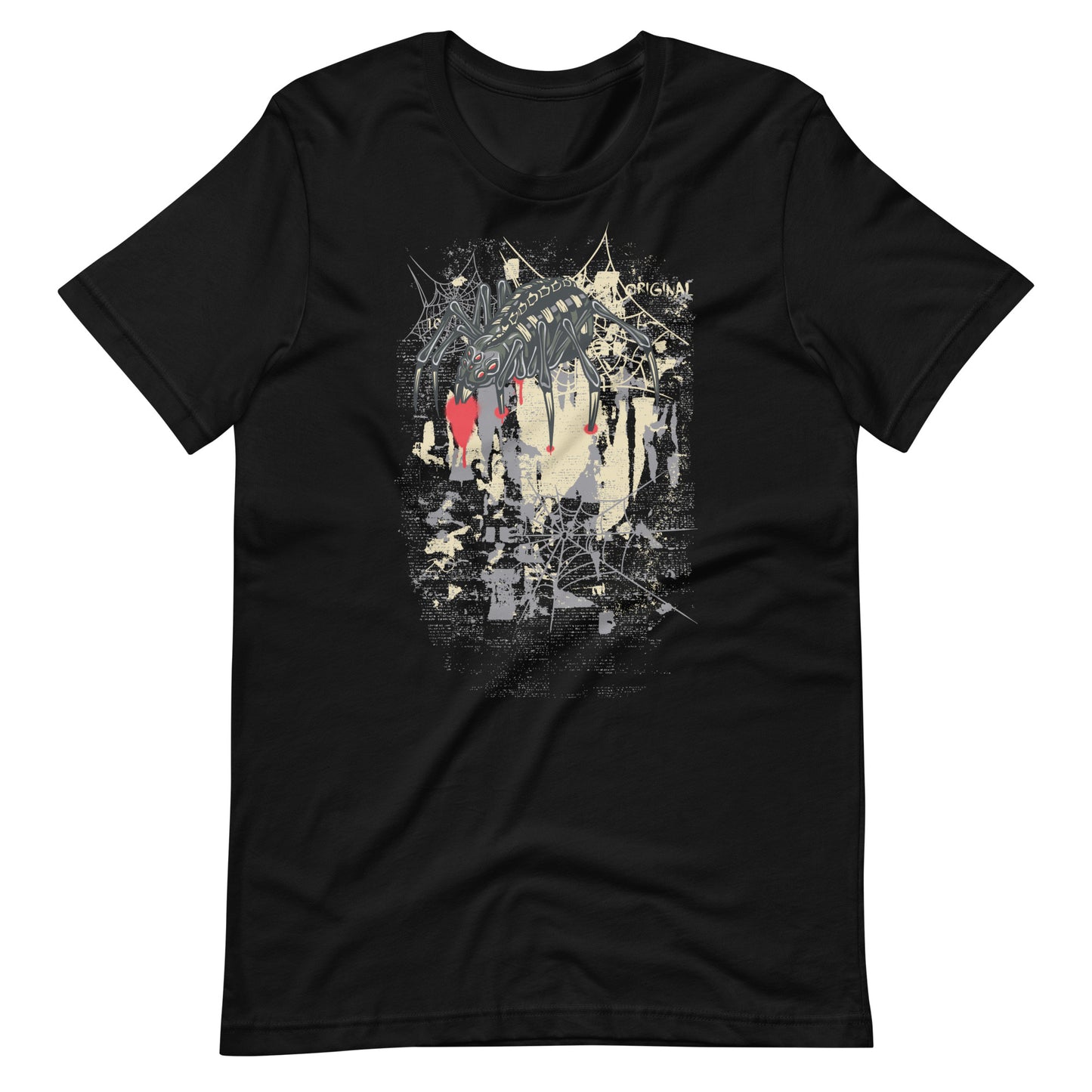 Printagon - Spider - T-shirt - Black / XS