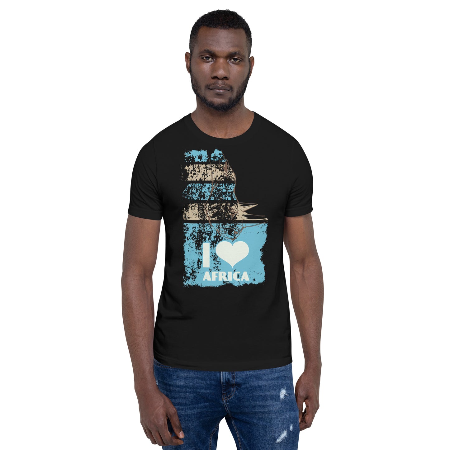 Printagon - I Love Africa - T-shirt -