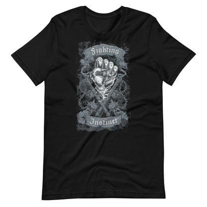 Printagon - Fighting Instinct - T-shirt - Black / XS