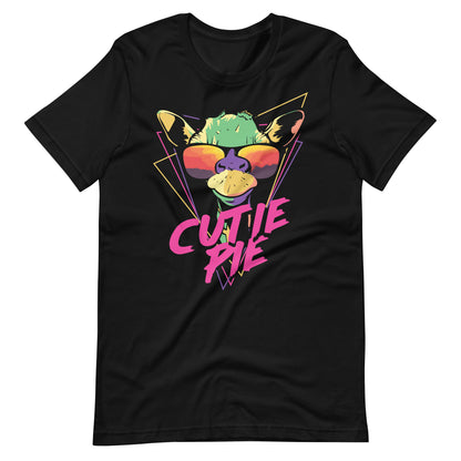 Printagon - Cutie Pie - Unisex T-shirt - Black / XS