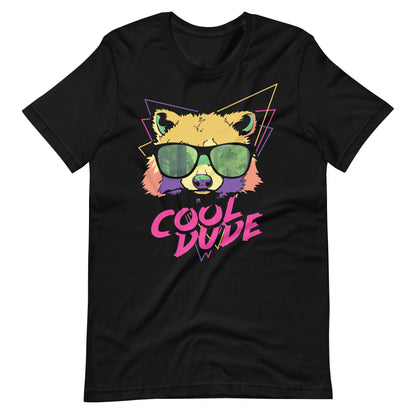 Printagon - Cool Dude - Unisex T-shirt - Black / XS