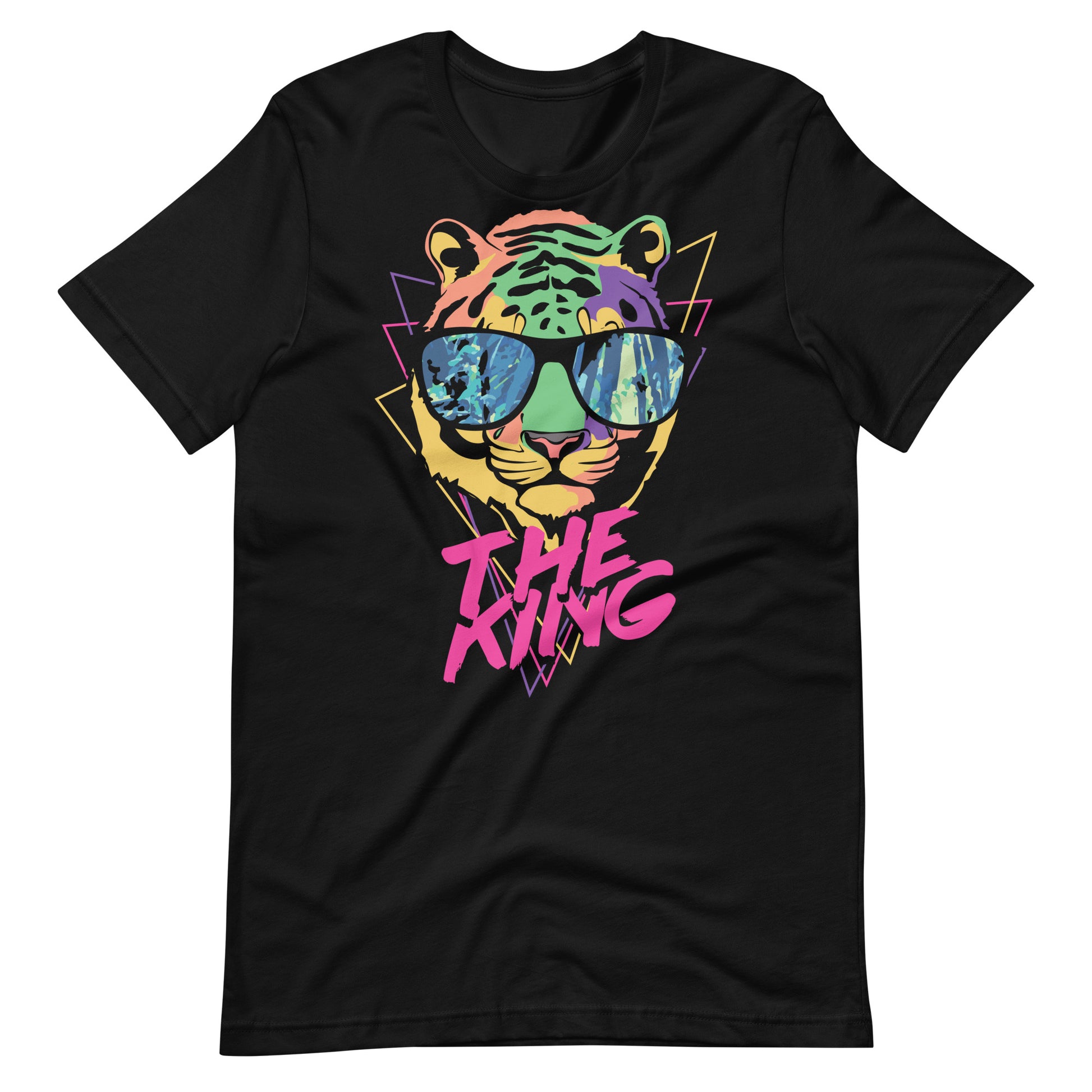 Printagon - The king - Unisex T-shirt - Black / XS