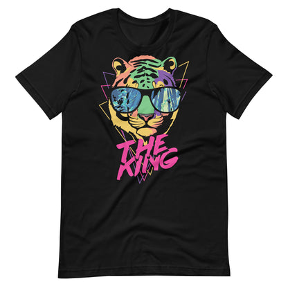 Printagon - The king - Unisex T-shirt - Black / XS