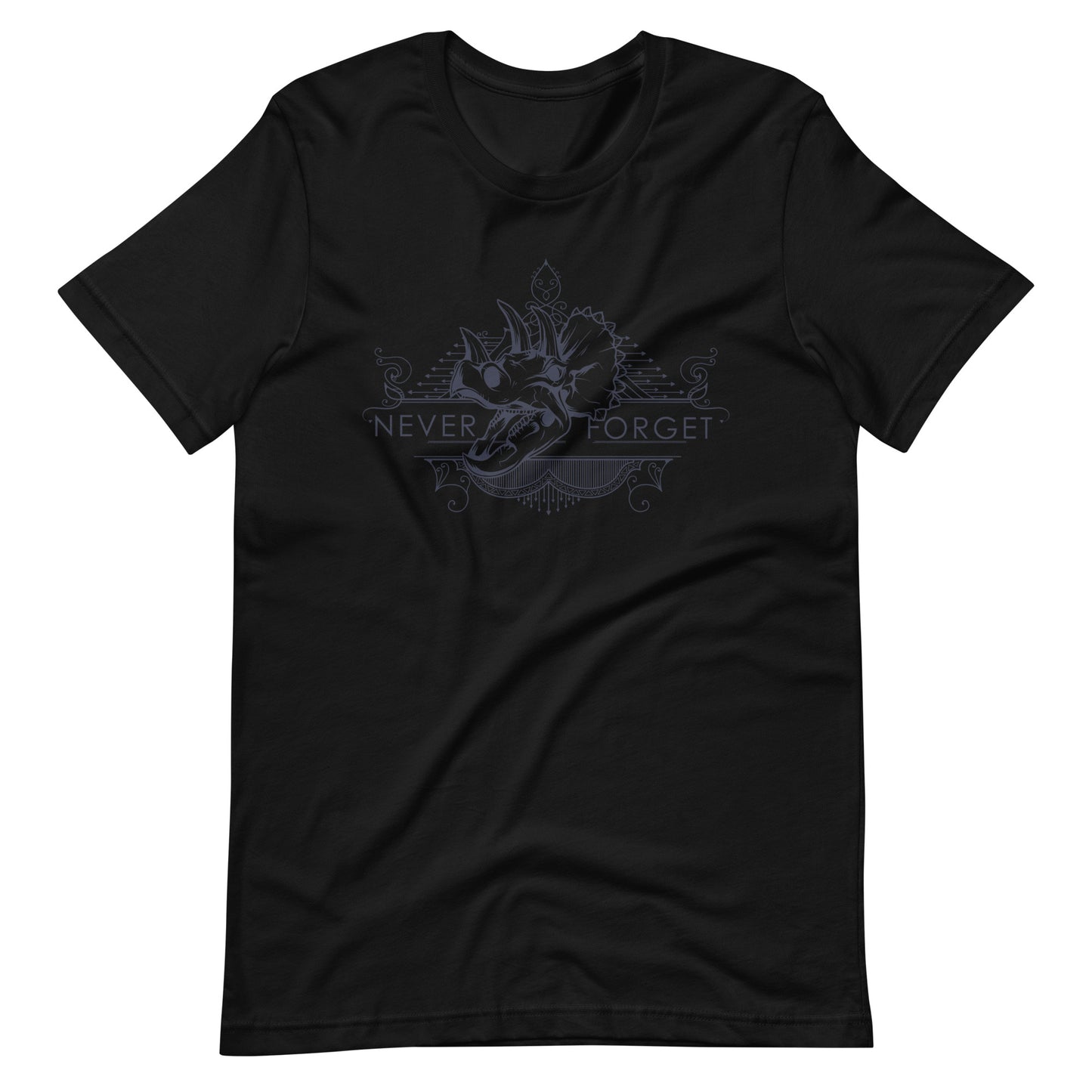 Printagon - Never Forget 002 - Unisex T-shirt - Black / XS