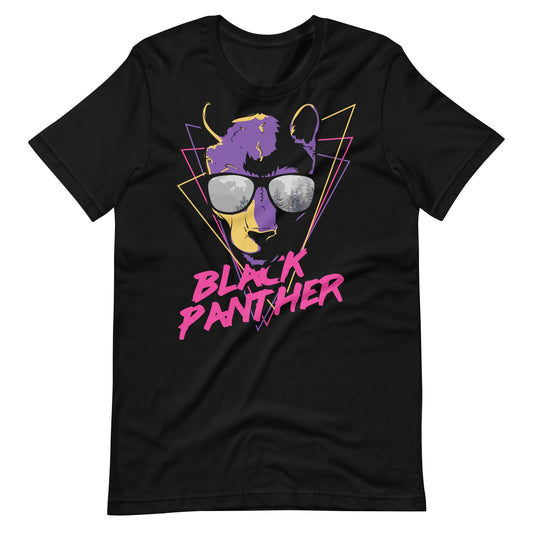 Printagon - Black Panther - Unisex T-shirt - Black / XS