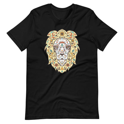 Printagon - Printed Tiger - Unisex T-shirt - Black / XS