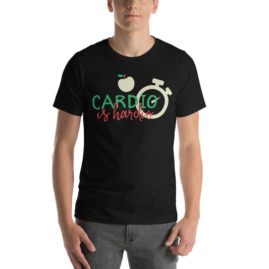 Printagon - Cardio Is Hardio - Unisex T-shirit -