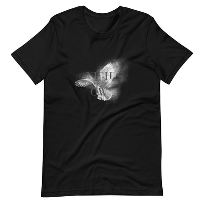 Printagon - Night Owl - Unisex T-shirt - Black / XS