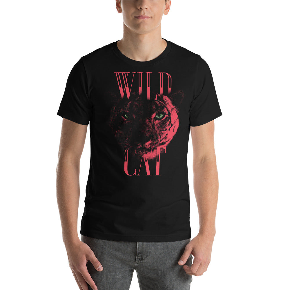 Printagon - Wild Cat - Unisex T-shirt -