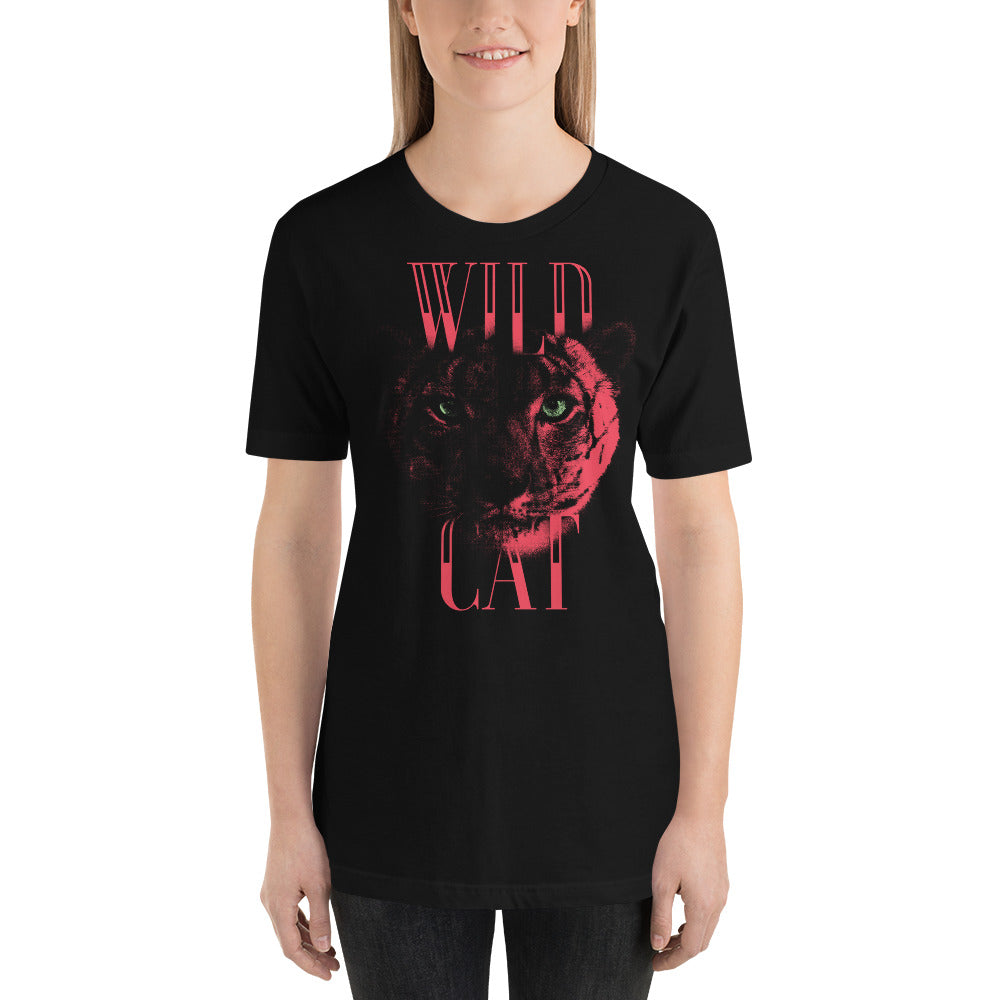 Printagon - Wild Cat - Unisex T-shirt -