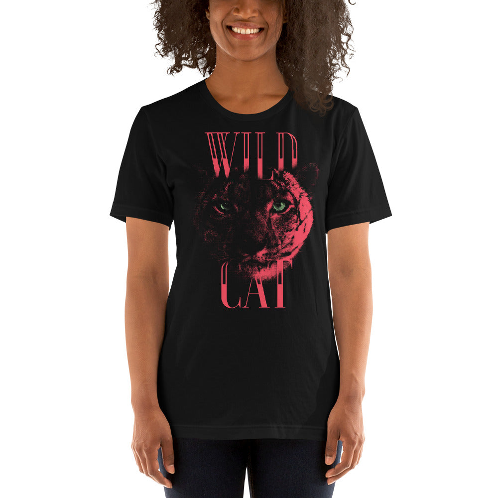 Printagon - Wild Cat - Unisex T-shirt -