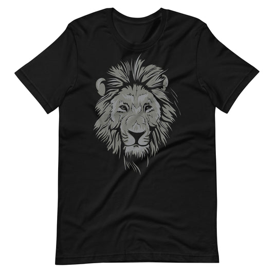 Printagon - Tiger Shadow - Unisex T-shirt - Black / XS