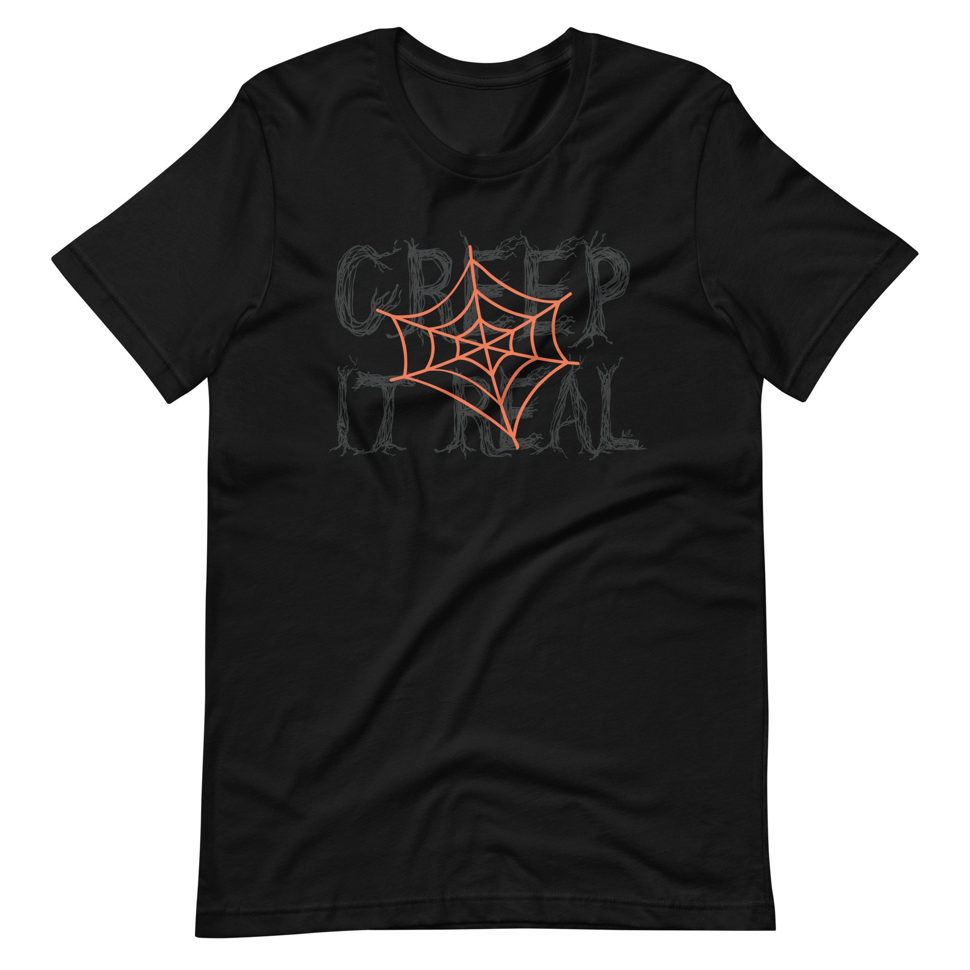 Printagon - Creep It Real - Unisex T-shirt - Black / XS