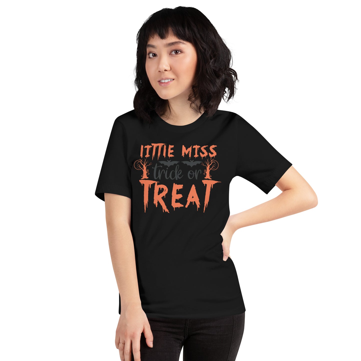 Printagon - Little Miss Trick or Treat - Unisex T-shirt -