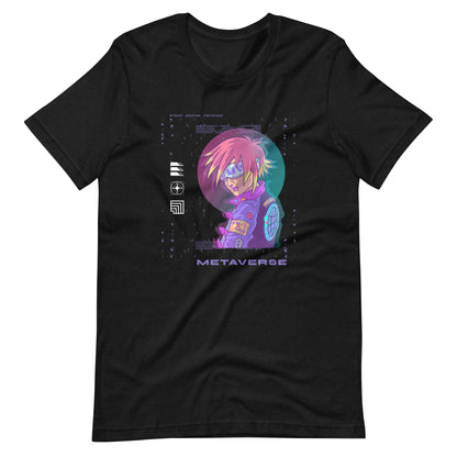 Metaverse 003 - Unisex T-shirt - Black Heather / XS Printagon