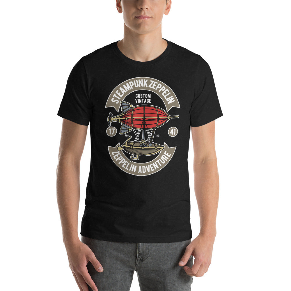 Steam Punk Zeppelin - T-shirt - Printagon