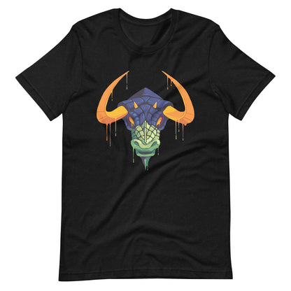 Printagon - Gorgon - T-shirt - Black Heather / XS