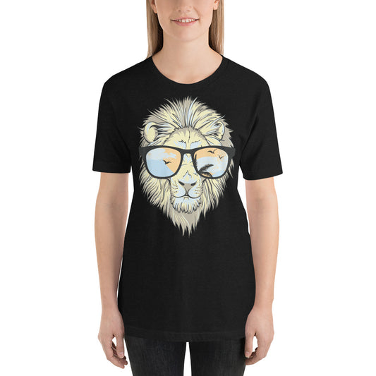 Printagon - Lion With Shade - Unisex t-shirt -