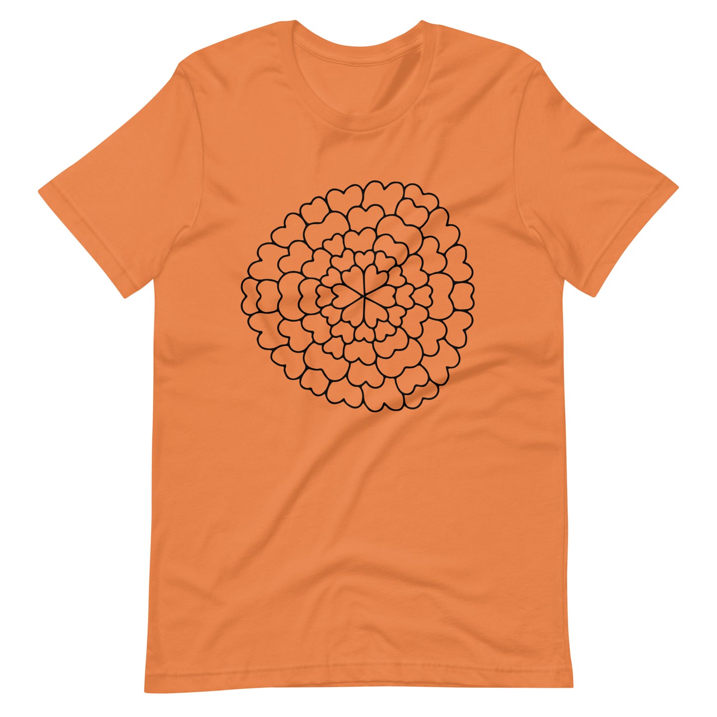 Printagon - Mandala 100 - Burnt Orange / XS