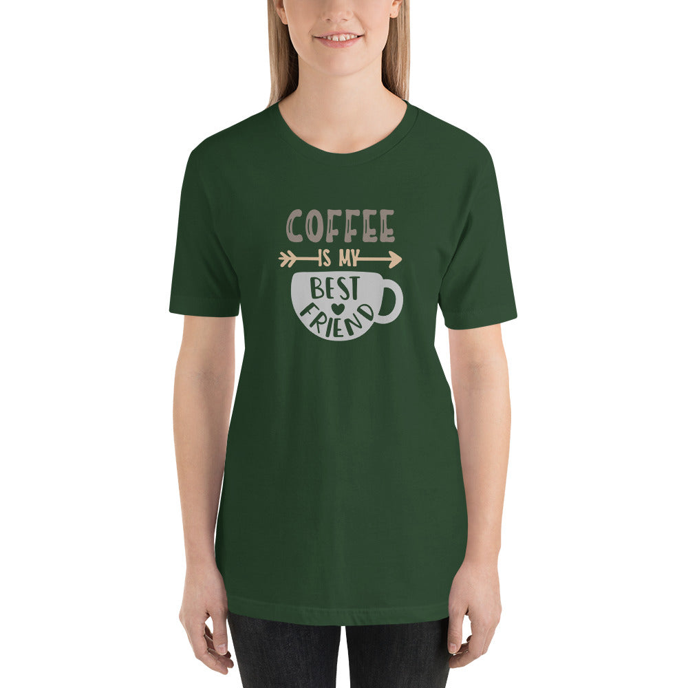 Printagon - Coffee Is My Best Friend - Unisex T-shirt -