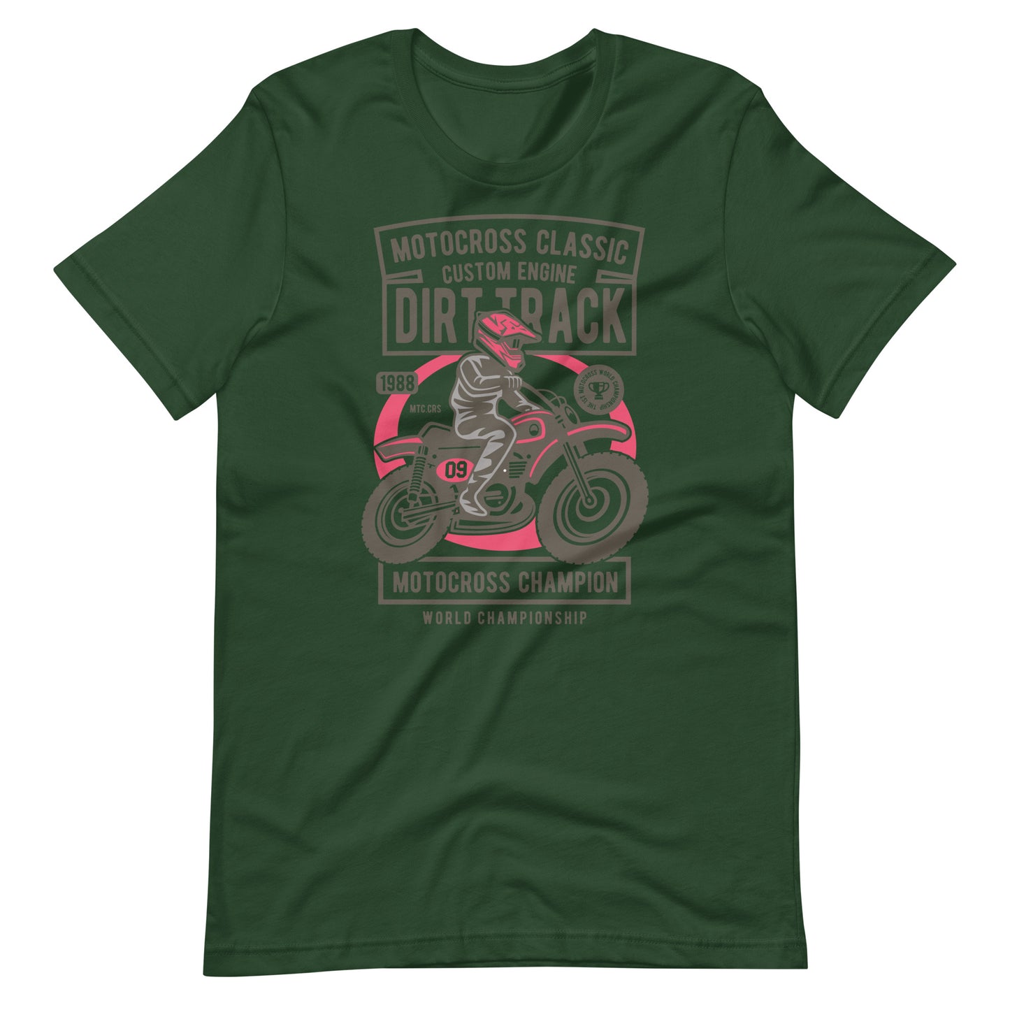 Printagon - Motocross Classic - T-shirt - Forest / S