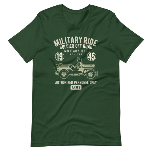 Printagon - Military Ride - T-shirt - Forest / S