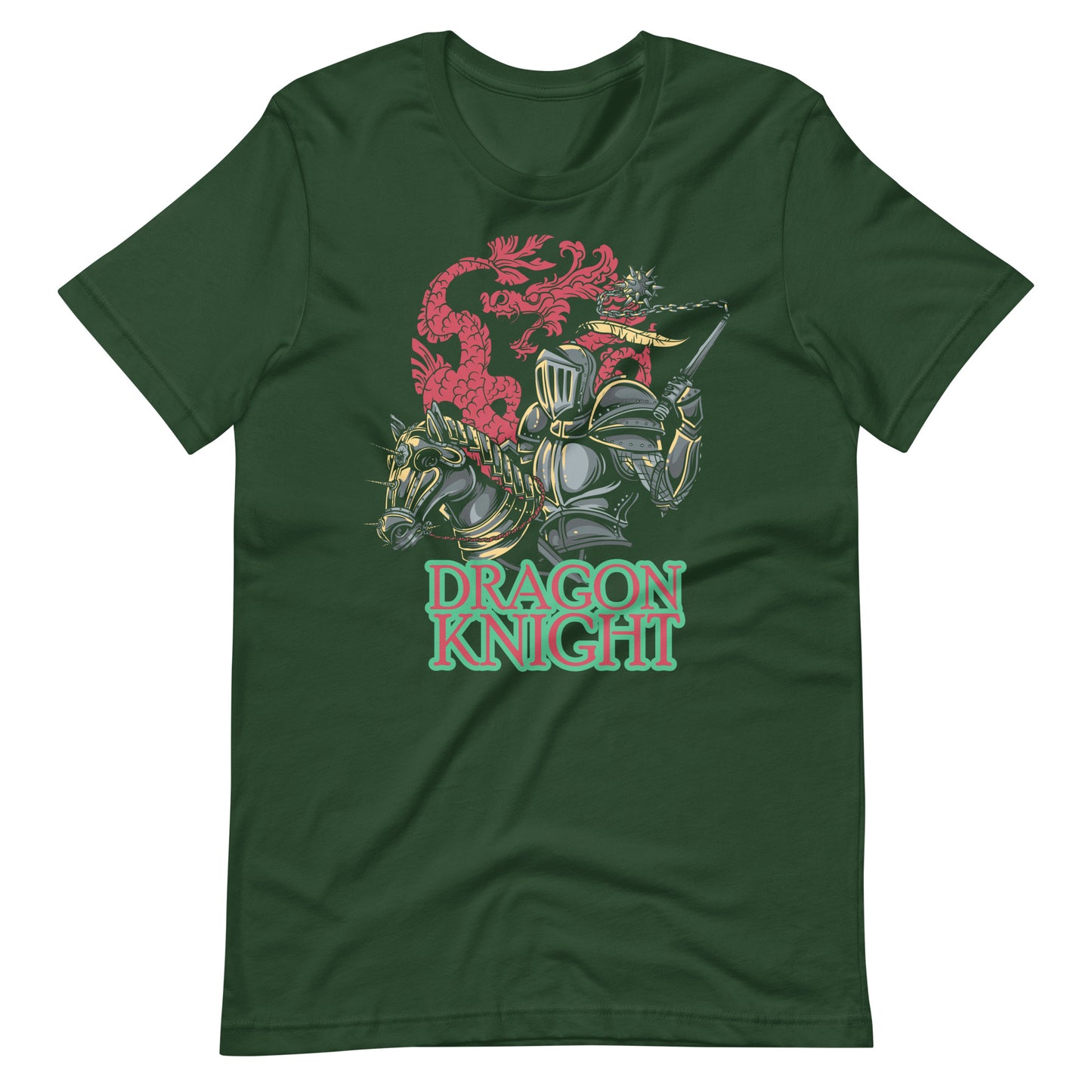 Printagon - Dragon Knight - T-shirt - Forest / S