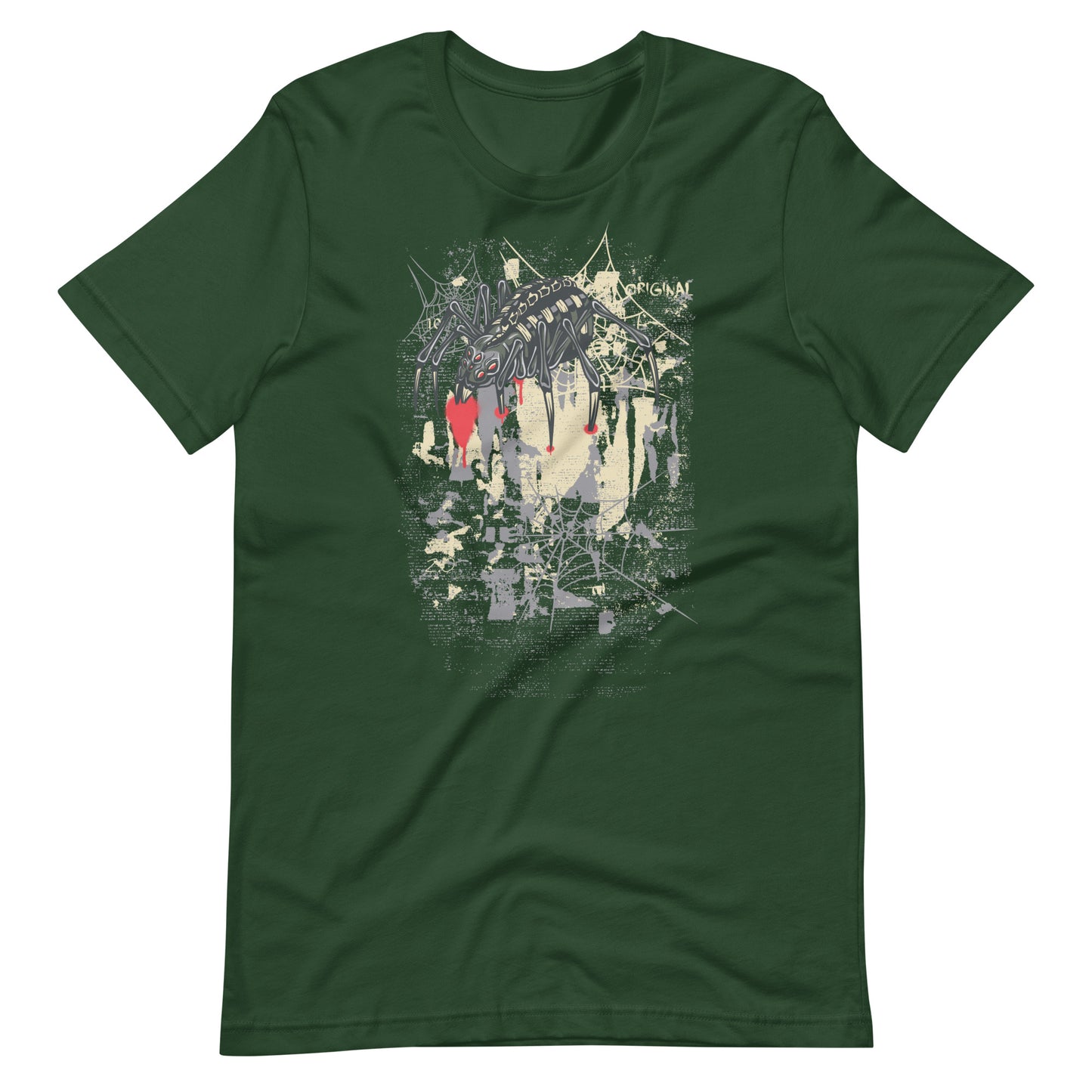 Printagon - Spider - T-shirt - Forest / S