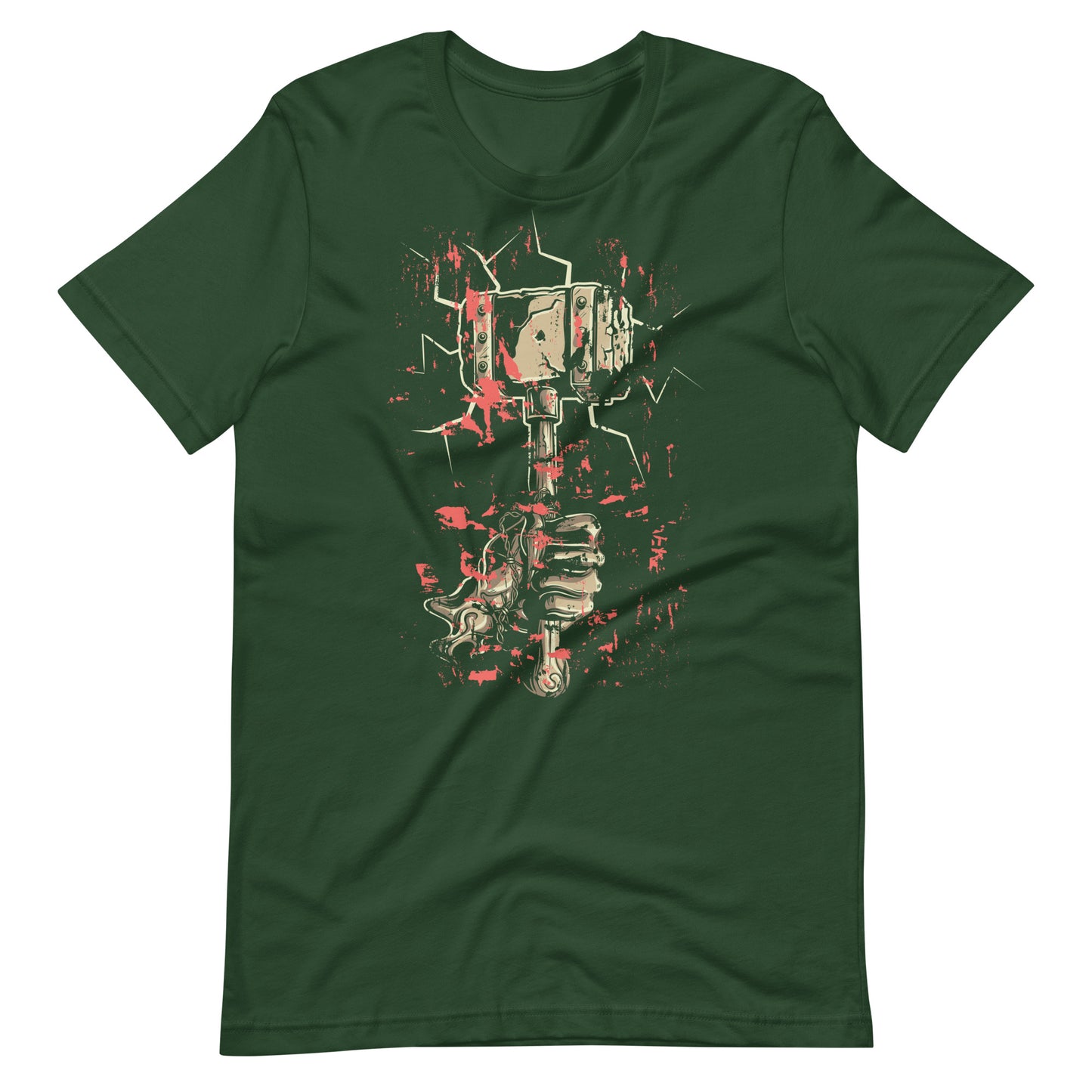 Printagon - Heavy Ax - T-shirt - Forest / S