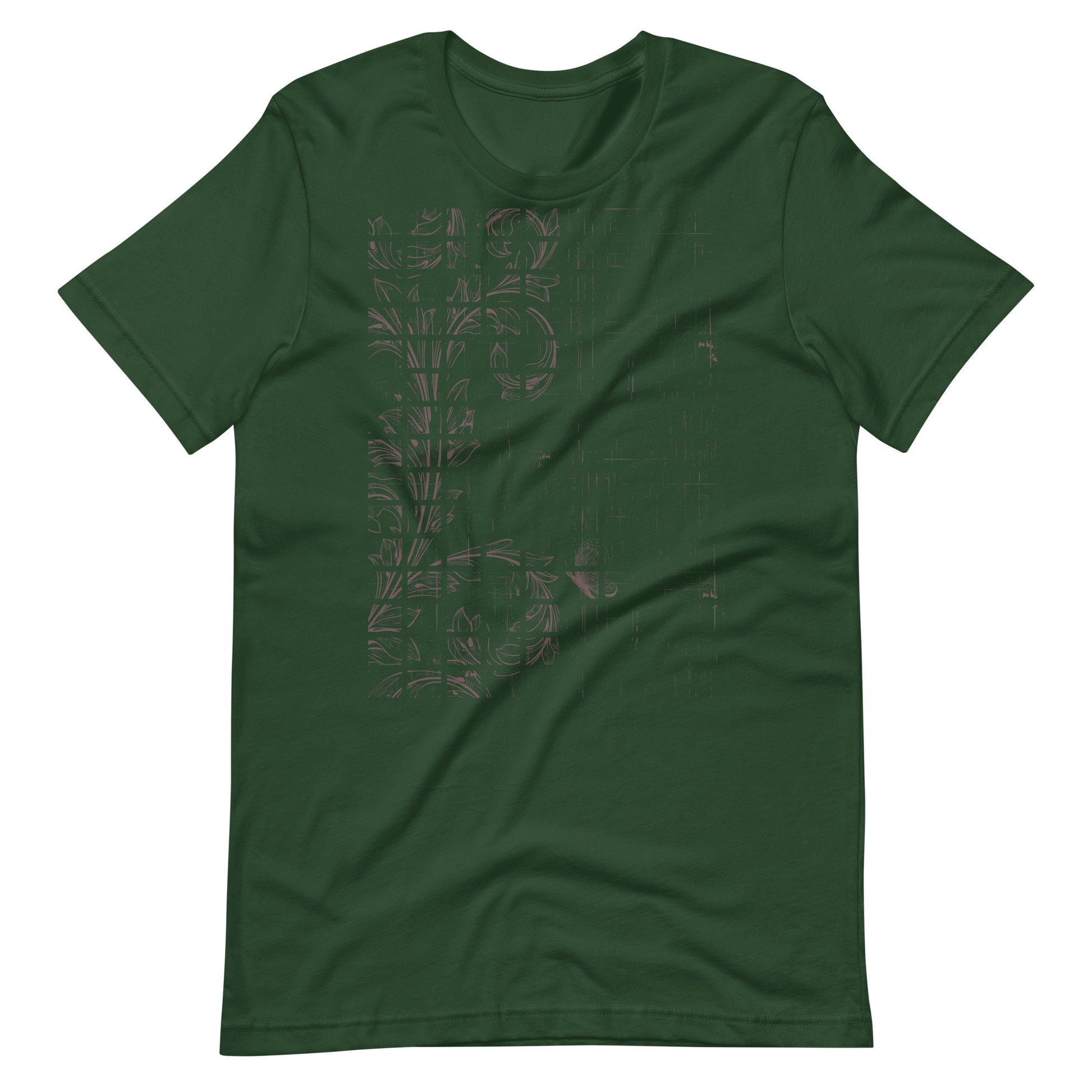 Printagon - Faded Plant - T-shirt - Forest / S