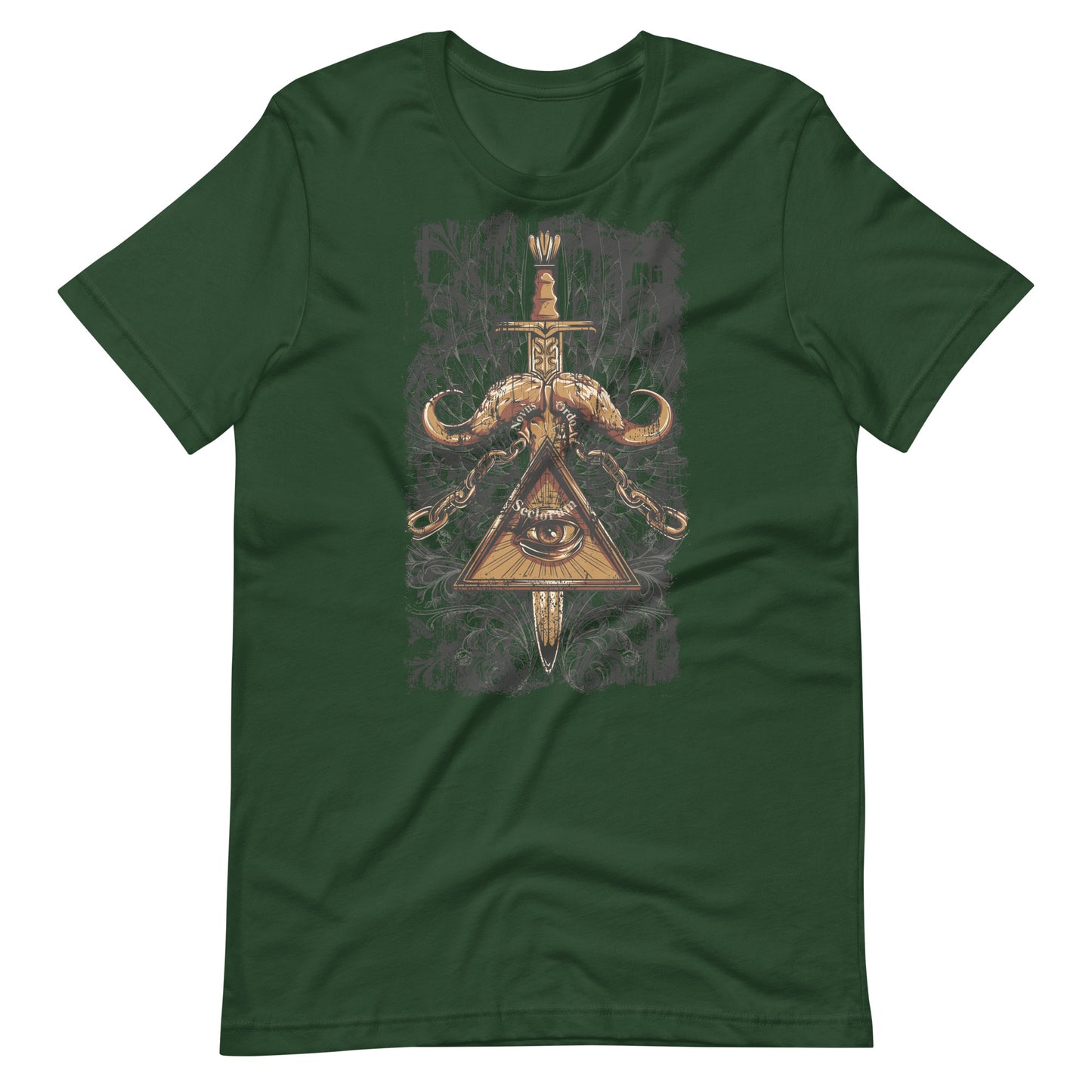 Printagon - Illuminati Sword - T-shirt - Forest / S